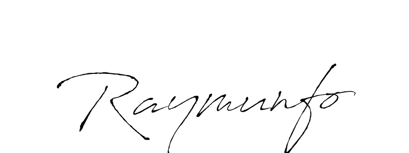 You should practise on your own different ways (Antro_Vectra) to write your name (Raymunfo) in signature. don't let someone else do it for you. Raymunfo signature style 6 images and pictures png