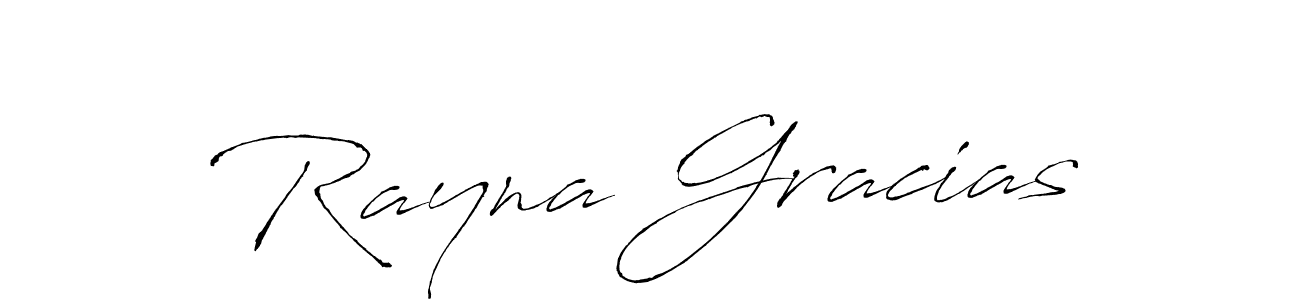 You should practise on your own different ways (Antro_Vectra) to write your name (Rayna Gracias) in signature. don't let someone else do it for you. Rayna Gracias signature style 6 images and pictures png