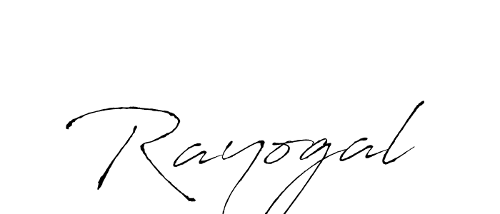 How to make Rayogal signature? Antro_Vectra is a professional autograph style. Create handwritten signature for Rayogal name. Rayogal signature style 6 images and pictures png