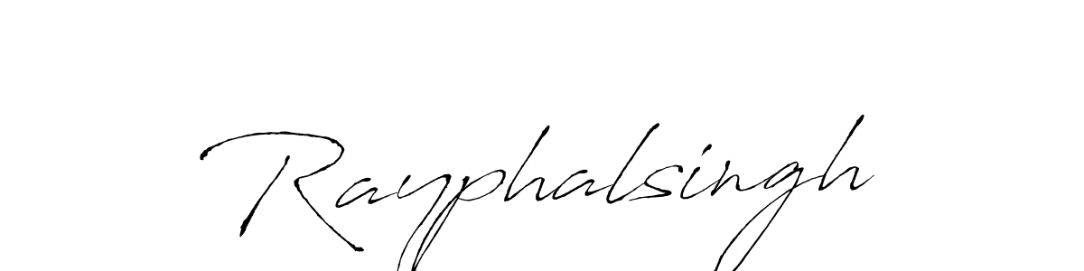 Create a beautiful signature design for name Rayphalsingh. With this signature (Antro_Vectra) fonts, you can make a handwritten signature for free. Rayphalsingh signature style 6 images and pictures png