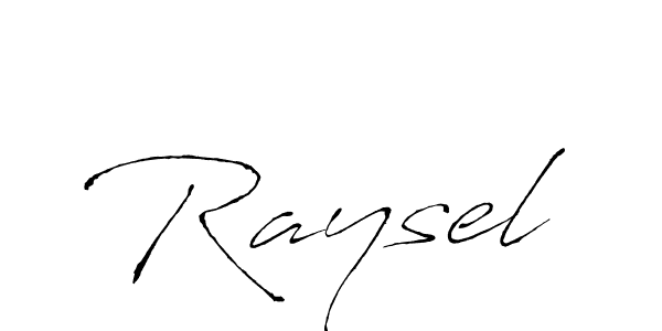 Use a signature maker to create a handwritten signature online. With this signature software, you can design (Antro_Vectra) your own signature for name Raysel. Raysel signature style 6 images and pictures png