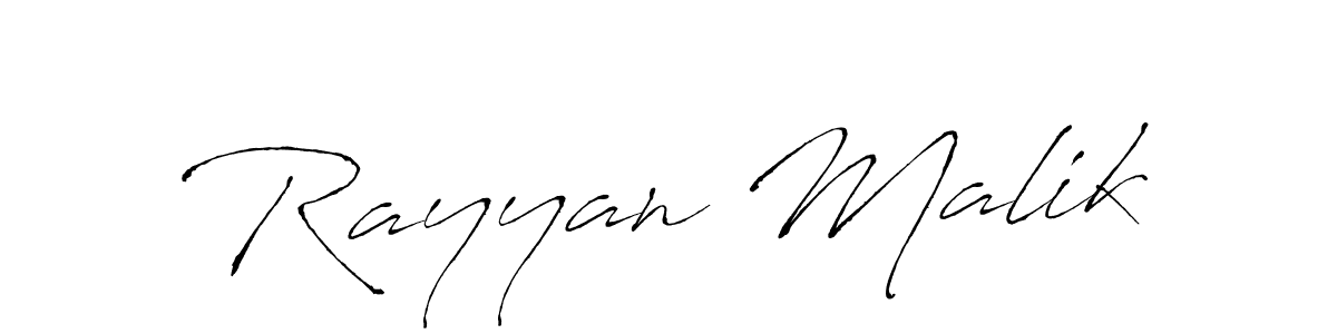 It looks lik you need a new signature style for name Rayyan Malik. Design unique handwritten (Antro_Vectra) signature with our free signature maker in just a few clicks. Rayyan Malik signature style 6 images and pictures png