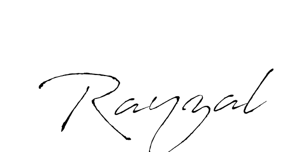 How to make Rayzal name signature. Use Antro_Vectra style for creating short signs online. This is the latest handwritten sign. Rayzal signature style 6 images and pictures png
