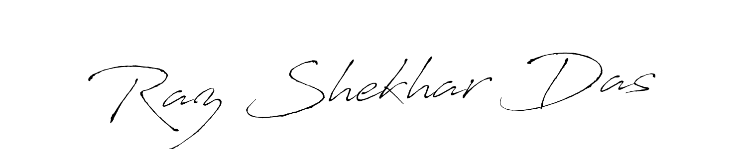 Antro_Vectra is a professional signature style that is perfect for those who want to add a touch of class to their signature. It is also a great choice for those who want to make their signature more unique. Get Raz Shekhar Das name to fancy signature for free. Raz Shekhar Das signature style 6 images and pictures png