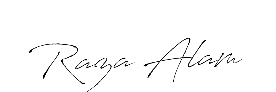 You should practise on your own different ways (Antro_Vectra) to write your name (Raza Alam) in signature. don't let someone else do it for you. Raza Alam signature style 6 images and pictures png