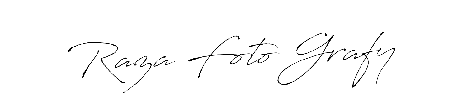 How to Draw Raza Foto Grafy signature style? Antro_Vectra is a latest design signature styles for name Raza Foto Grafy. Raza Foto Grafy signature style 6 images and pictures png