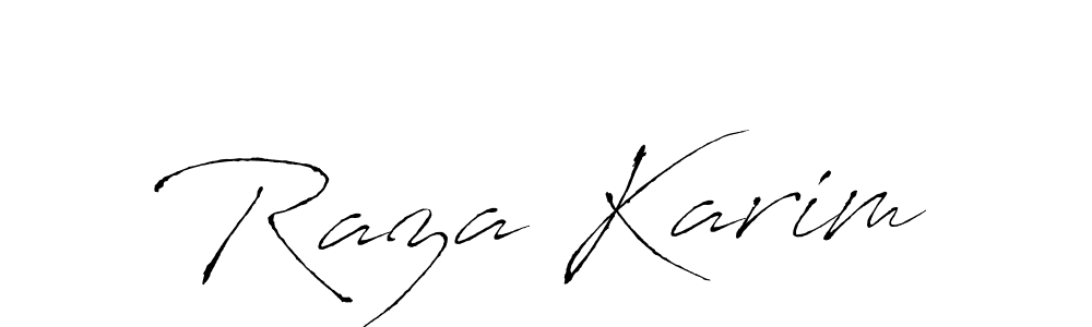 Make a beautiful signature design for name Raza Karim. Use this online signature maker to create a handwritten signature for free. Raza Karim signature style 6 images and pictures png