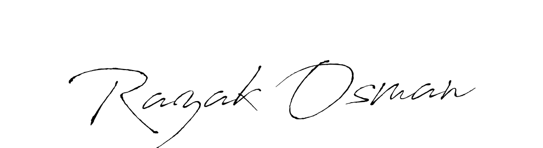 How to Draw Razak Osman signature style? Antro_Vectra is a latest design signature styles for name Razak Osman. Razak Osman signature style 6 images and pictures png