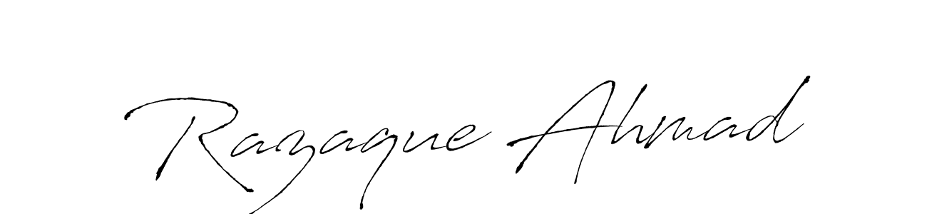Similarly Antro_Vectra is the best handwritten signature design. Signature creator online .You can use it as an online autograph creator for name Razaque Ahmad. Razaque Ahmad signature style 6 images and pictures png