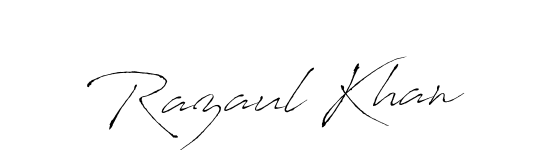 Similarly Antro_Vectra is the best handwritten signature design. Signature creator online .You can use it as an online autograph creator for name Razaul Khan. Razaul Khan signature style 6 images and pictures png