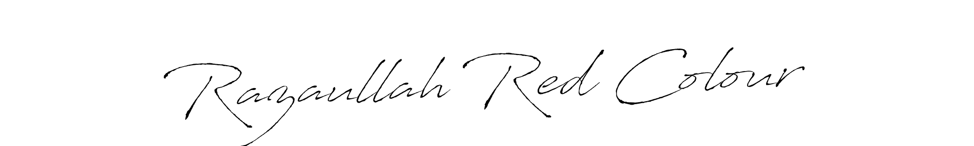 This is the best signature style for the Razaullah Red Colour name. Also you like these signature font (Antro_Vectra). Mix name signature. Razaullah Red Colour signature style 6 images and pictures png