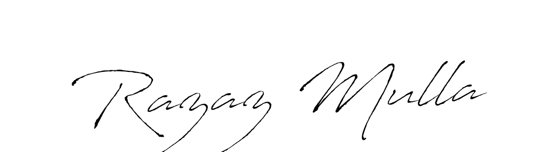Also we have Razaz Mulla name is the best signature style. Create professional handwritten signature collection using Antro_Vectra autograph style. Razaz Mulla signature style 6 images and pictures png