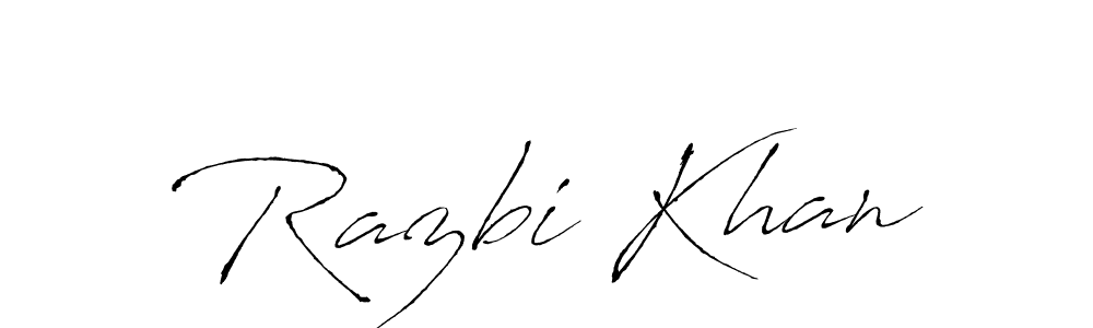 It looks lik you need a new signature style for name Razbi Khan. Design unique handwritten (Antro_Vectra) signature with our free signature maker in just a few clicks. Razbi Khan signature style 6 images and pictures png