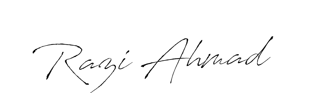 It looks lik you need a new signature style for name Razi Ahmad. Design unique handwritten (Antro_Vectra) signature with our free signature maker in just a few clicks. Razi Ahmad signature style 6 images and pictures png