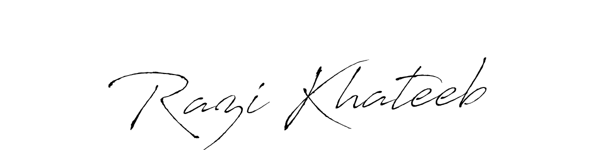 Make a short Razi Khateeb signature style. Manage your documents anywhere anytime using Antro_Vectra. Create and add eSignatures, submit forms, share and send files easily. Razi Khateeb signature style 6 images and pictures png