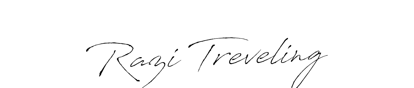 It looks lik you need a new signature style for name Razi Treveling. Design unique handwritten (Antro_Vectra) signature with our free signature maker in just a few clicks. Razi Treveling signature style 6 images and pictures png