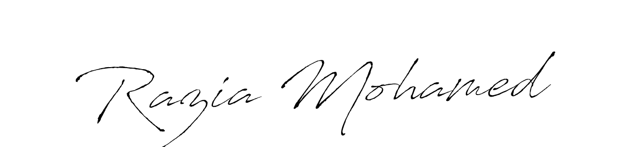 Similarly Antro_Vectra is the best handwritten signature design. Signature creator online .You can use it as an online autograph creator for name Razia Mohamed. Razia Mohamed signature style 6 images and pictures png