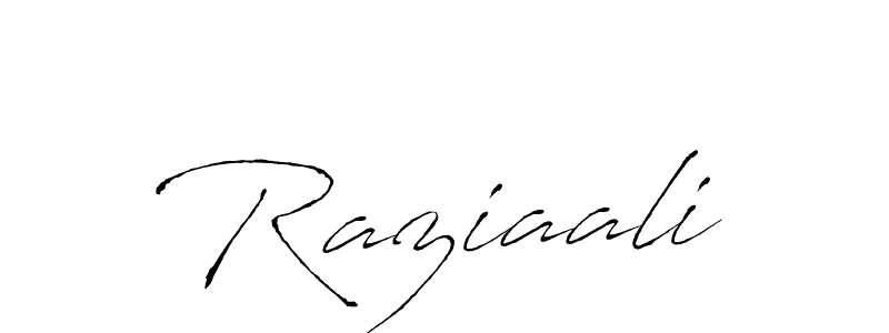 Raziaali stylish signature style. Best Handwritten Sign (Antro_Vectra) for my name. Handwritten Signature Collection Ideas for my name Raziaali. Raziaali signature style 6 images and pictures png