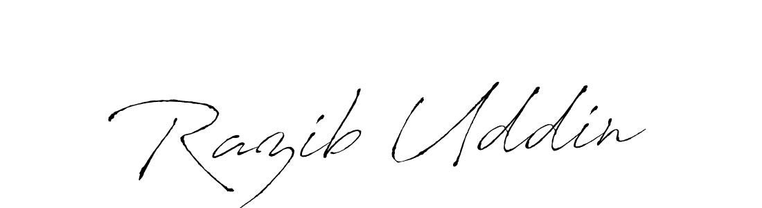 Use a signature maker to create a handwritten signature online. With this signature software, you can design (Antro_Vectra) your own signature for name Razib Uddin. Razib Uddin signature style 6 images and pictures png