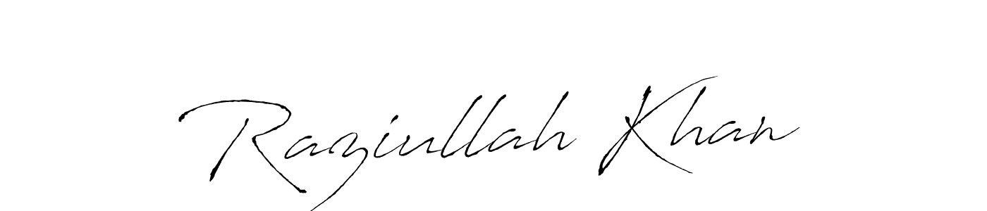 Also we have Raziullah Khan name is the best signature style. Create professional handwritten signature collection using Antro_Vectra autograph style. Raziullah Khan signature style 6 images and pictures png