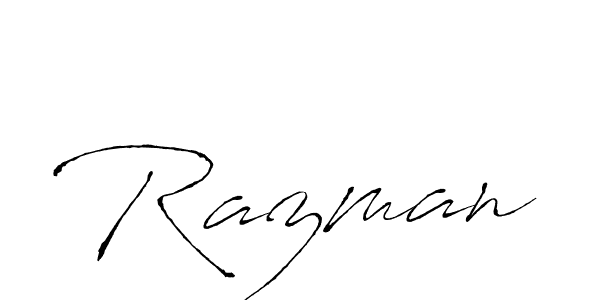 How to make Razman signature? Antro_Vectra is a professional autograph style. Create handwritten signature for Razman name. Razman signature style 6 images and pictures png