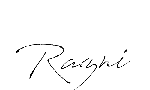 Also we have Razni name is the best signature style. Create professional handwritten signature collection using Antro_Vectra autograph style. Razni signature style 6 images and pictures png