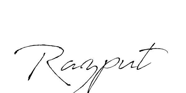 Antro_Vectra is a professional signature style that is perfect for those who want to add a touch of class to their signature. It is also a great choice for those who want to make their signature more unique. Get Razput name to fancy signature for free. Razput signature style 6 images and pictures png