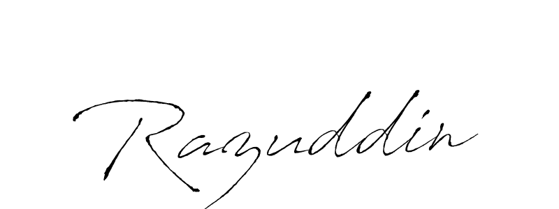 You should practise on your own different ways (Antro_Vectra) to write your name (Razuddin) in signature. don't let someone else do it for you. Razuddin signature style 6 images and pictures png