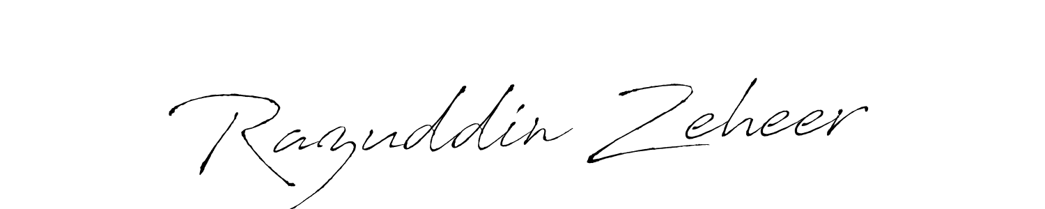 This is the best signature style for the Razuddin Zeheer name. Also you like these signature font (Antro_Vectra). Mix name signature. Razuddin Zeheer signature style 6 images and pictures png