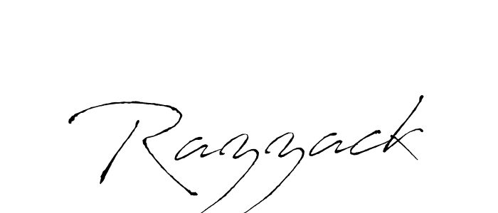 How to make Razzack name signature. Use Antro_Vectra style for creating short signs online. This is the latest handwritten sign. Razzack signature style 6 images and pictures png