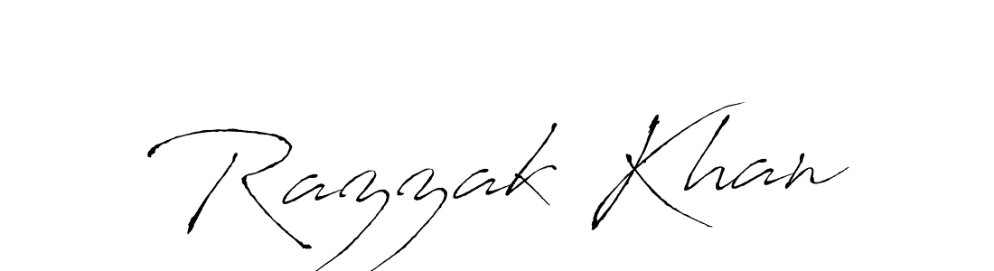 It looks lik you need a new signature style for name Razzak Khan. Design unique handwritten (Antro_Vectra) signature with our free signature maker in just a few clicks. Razzak Khan signature style 6 images and pictures png
