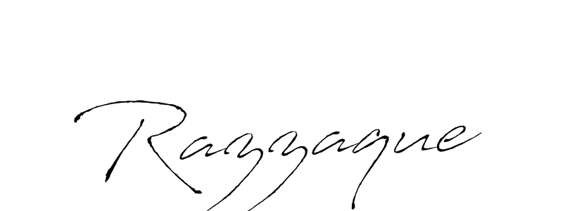 How to make Razzaque signature? Antro_Vectra is a professional autograph style. Create handwritten signature for Razzaque name. Razzaque signature style 6 images and pictures png