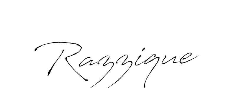 The best way (Antro_Vectra) to make a short signature is to pick only two or three words in your name. The name Razzique include a total of six letters. For converting this name. Razzique signature style 6 images and pictures png