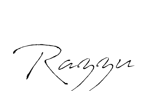 How to make Razzu name signature. Use Antro_Vectra style for creating short signs online. This is the latest handwritten sign. Razzu signature style 6 images and pictures png