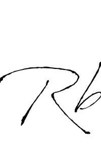 How to make Rb signature? Antro_Vectra is a professional autograph style. Create handwritten signature for Rb name. Rb signature style 6 images and pictures png