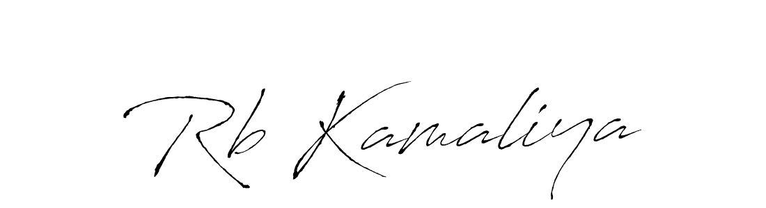 Also You can easily find your signature by using the search form. We will create Rb Kamaliya name handwritten signature images for you free of cost using Antro_Vectra sign style. Rb Kamaliya signature style 6 images and pictures png