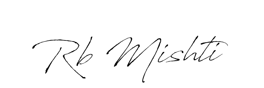 How to Draw Rb Mishti signature style? Antro_Vectra is a latest design signature styles for name Rb Mishti. Rb Mishti signature style 6 images and pictures png