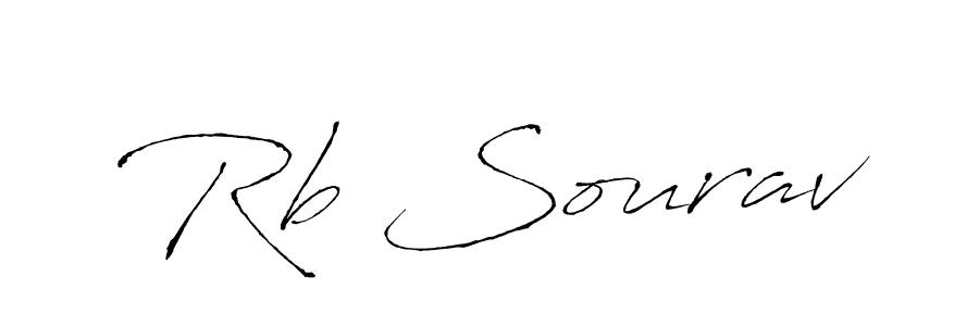 How to make Rb Sourav name signature. Use Antro_Vectra style for creating short signs online. This is the latest handwritten sign. Rb Sourav signature style 6 images and pictures png