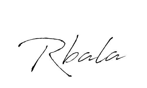 Use a signature maker to create a handwritten signature online. With this signature software, you can design (Antro_Vectra) your own signature for name Rbala. Rbala signature style 6 images and pictures png