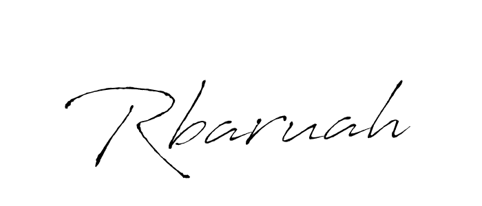 The best way (Antro_Vectra) to make a short signature is to pick only two or three words in your name. The name Rbaruah include a total of six letters. For converting this name. Rbaruah signature style 6 images and pictures png