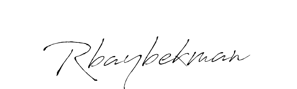 Antro_Vectra is a professional signature style that is perfect for those who want to add a touch of class to their signature. It is also a great choice for those who want to make their signature more unique. Get Rbaybekman name to fancy signature for free. Rbaybekman signature style 6 images and pictures png