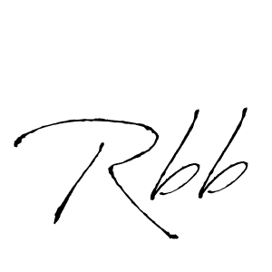 You should practise on your own different ways (Antro_Vectra) to write your name (Rbb) in signature. don't let someone else do it for you. Rbb signature style 6 images and pictures png