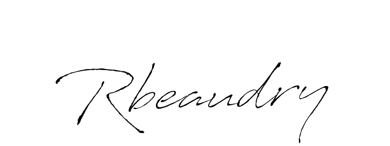 The best way (Antro_Vectra) to make a short signature is to pick only two or three words in your name. The name Rbeaudry include a total of six letters. For converting this name. Rbeaudry signature style 6 images and pictures png