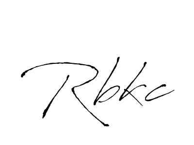 Use a signature maker to create a handwritten signature online. With this signature software, you can design (Antro_Vectra) your own signature for name Rbkc. Rbkc signature style 6 images and pictures png