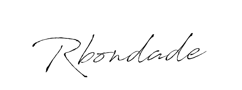 Make a beautiful signature design for name Rbondade. Use this online signature maker to create a handwritten signature for free. Rbondade signature style 6 images and pictures png