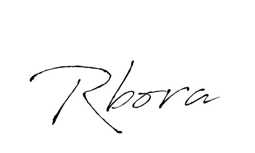 Make a beautiful signature design for name Rbora. With this signature (Antro_Vectra) style, you can create a handwritten signature for free. Rbora signature style 6 images and pictures png