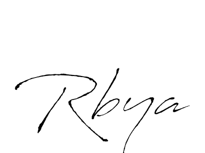 Once you've used our free online signature maker to create your best signature Antro_Vectra style, it's time to enjoy all of the benefits that Rbya name signing documents. Rbya signature style 6 images and pictures png