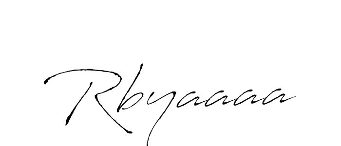 Make a beautiful signature design for name Rbyaaaa. Use this online signature maker to create a handwritten signature for free. Rbyaaaa signature style 6 images and pictures png