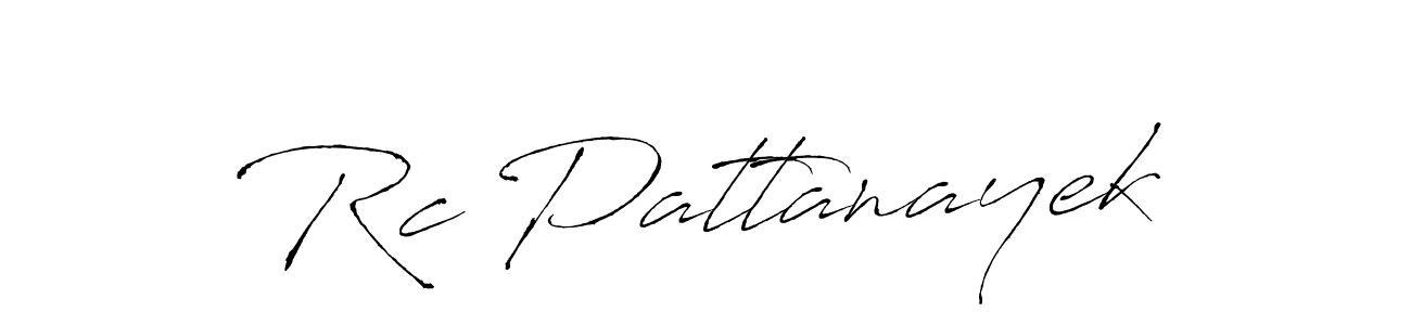 Use a signature maker to create a handwritten signature online. With this signature software, you can design (Antro_Vectra) your own signature for name Rc Pattanayek. Rc Pattanayek signature style 6 images and pictures png