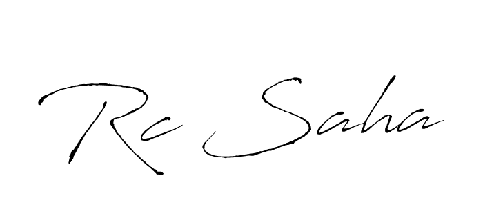 Antro_Vectra is a professional signature style that is perfect for those who want to add a touch of class to their signature. It is also a great choice for those who want to make their signature more unique. Get Rc Saha name to fancy signature for free. Rc Saha signature style 6 images and pictures png